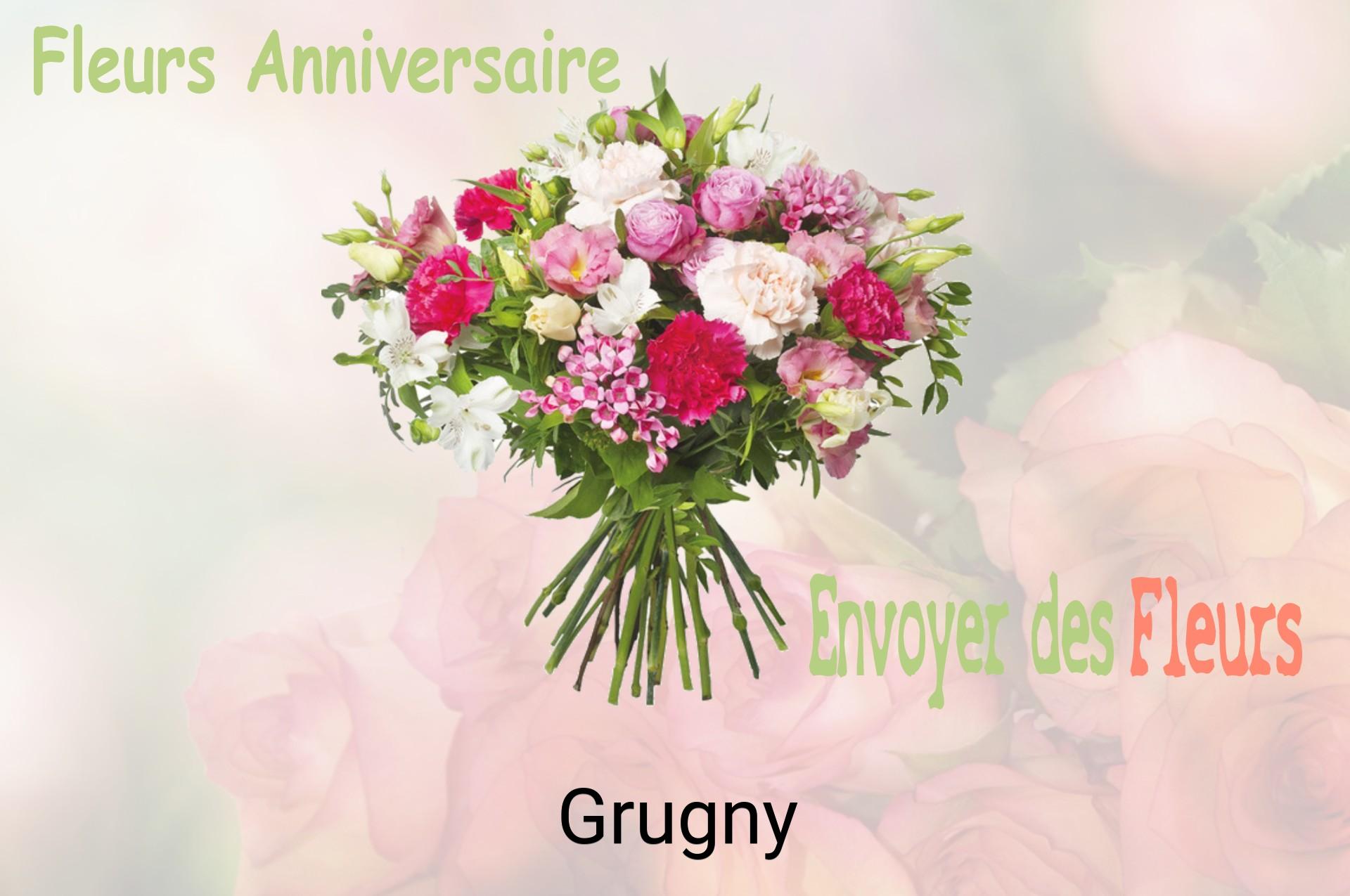 Bouquet de fleurs d’anniversaire livré à Grugny